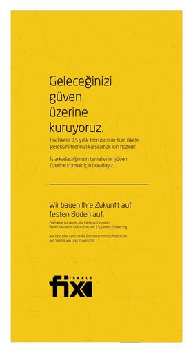 Fix Scaffolding Katalog (Deutsch)